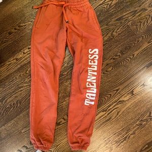 Talentless sweatpants never worn